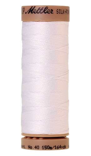 2000 - White Silk Finish Cotton 40 Thread